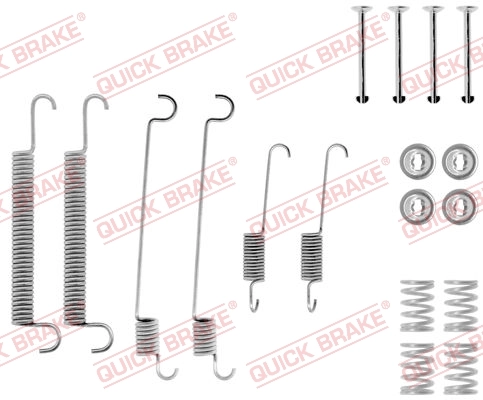 Accessory Kit, brake shoes